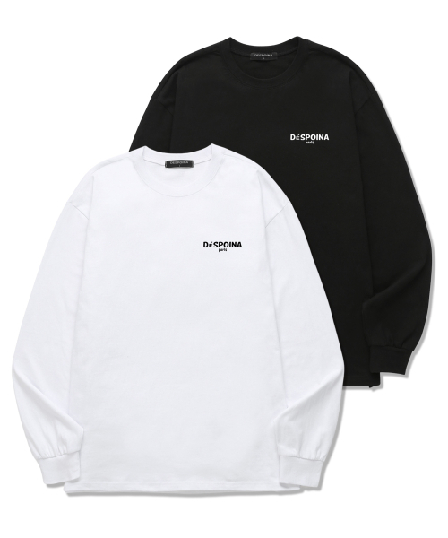 OUSE(オウズ)の「シグネチャースモールロゴロングスリーブ (DLS024) ブラック(Tシャツ/カットソー・レディース・その他・SMALL/MEDIUM/LARGE/X-LARGE/XX-LARGE)」の3枚目の写真