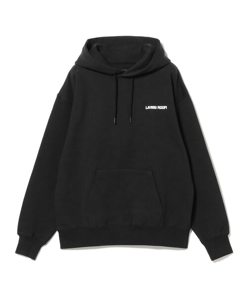 BEAMS T（ビームスティー）の「QP / Hoodie（スウェット・メンズ・ブラック・LARGE/SMALL/MEDIUM/X-LARGE）」の2枚目の写真