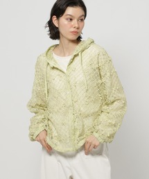 niko and... | 3Dフラワーメッシュフーディー(パーカー)