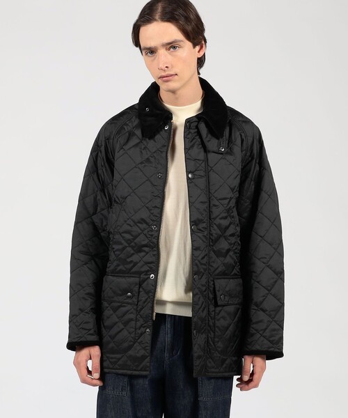 Barbour（バブアー）の「Barbour BEDALE ナイロンキルティングブルゾン（ブルゾン・メンズ・カーキ/ブラック・40/38/36）」の3枚目の写真