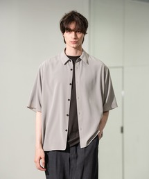 【CITY TOKYO/シティートーキョー】Air pleats リラックスS/Sシャツ