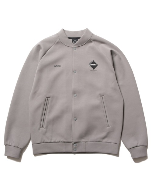 F.C.Real Bristol(エフシーレアルブリストル)の「TECH SWEAT VARSITY BLOUSON(ブルゾン・メンズ・グレー/ネイビー/ブラック/ホワイト・SMALL/MEDIUM/LARGE/X-LARGE)」の3枚目の写真