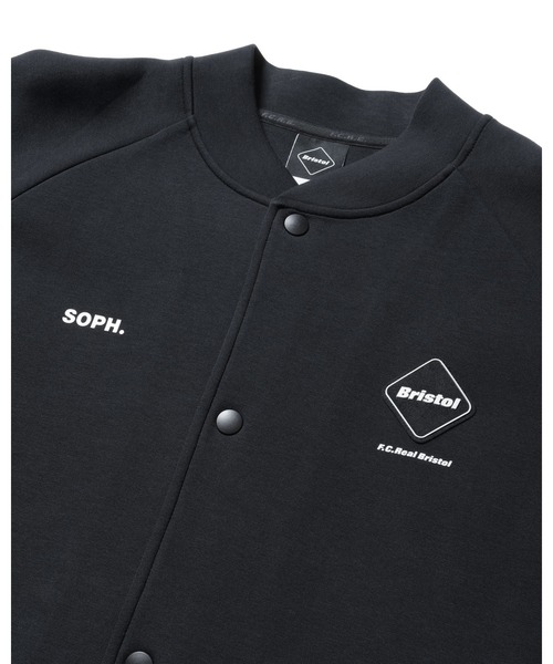 F.C.Real Bristol(エフシーレアルブリストル)の「TECH SWEAT VARSITY BLOUSON(ブルゾン・メンズ・グレー/ネイビー/ブラック/ホワイト・SMALL/MEDIUM/LARGE/X-LARGE)」の8枚目の写真