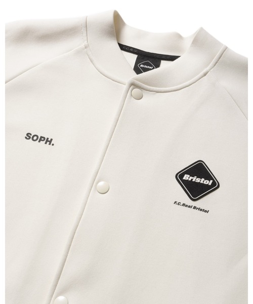 F.C.Real Bristol(エフシーレアルブリストル)の「TECH SWEAT VARSITY BLOUSON(ブルゾン・メンズ・グレー/ネイビー/ブラック/ホワイト・SMALL/MEDIUM/LARGE/X-LARGE)」の18枚目の写真