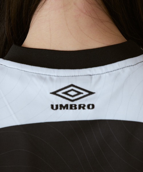 UMBRO（アンブロ）の「【UMBRO×Lui's 】ゲームシャツ（Tシャツ/カットソー・レディース・ブラック・FREE）」の2枚目の写真