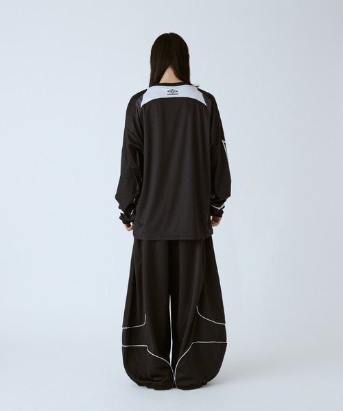 UMBRO（アンブロ）の「【UMBRO×Lui's 】ゲームシャツ（Tシャツ/カットソー・レディース・ブラック・FREE）」の14枚目の写真