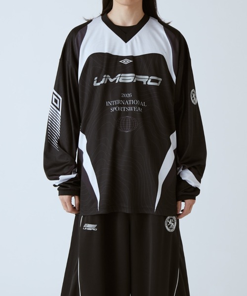 UMBRO（アンブロ）の「【UMBRO×Lui's 】ゲームシャツ（Tシャツ/カットソー・レディース・ブラック・FREE）」の15枚目の写真