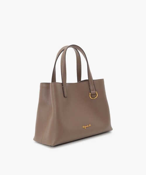 agnes b.（アニエスベー）の「レザー 2way スモール トートバッグ "Christelle" ABS01-02（トートバッグ・レディース・ブラウン系その他・FREE）」の3枚目の写真
