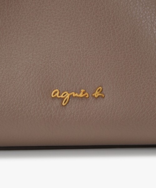 agnes b.（アニエスベー）の「レザー 2way スモール トートバッグ "Christelle" ABS01-02（トートバッグ・レディース・ブラウン系その他・FREE）」の6枚目の写真
