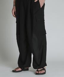 schott（ショット）の「Schott/ショット/CHIFFON CARGO PANTS/シフォン カーゴパンツ（カーゴパンツ）」