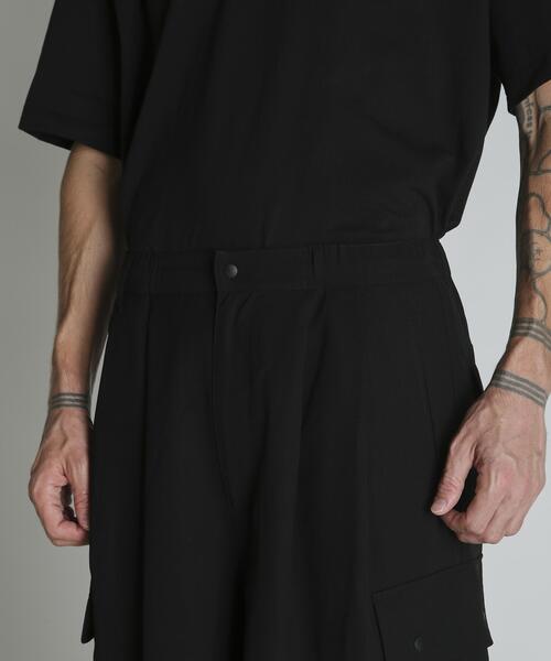 schott(ショット)の「Schott/ショット/CHIFFON CARGO PANTS/シフォン カーゴパンツ(カーゴパンツ・メンズ・ブラック/ネイビー・L/XL/M)」の5枚目の写真