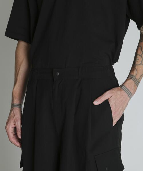 schott(ショット)の「Schott/ショット/CHIFFON CARGO PANTS/シフォン カーゴパンツ(カーゴパンツ・メンズ・ブラック/ネイビー・L/XL/M)」の6枚目の写真