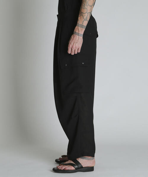 schott（ショット）の「Schott/ショット/CHIFFON CARGO PANTS/シフォン カーゴパンツ（カーゴパンツ・メンズ・ブラック/ネイビー・L/XL/M）」の18枚目の写真