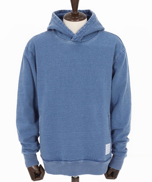 wjk reluxe(ダブルジェーケーリラックス)の「mpa4020-knit denim parka パーカー(WR26S-01)(パーカー・メンズ・ワンウォッシュ/インディゴブルー/ライトインディゴブルー・L/M/S)」の16枚目の写真