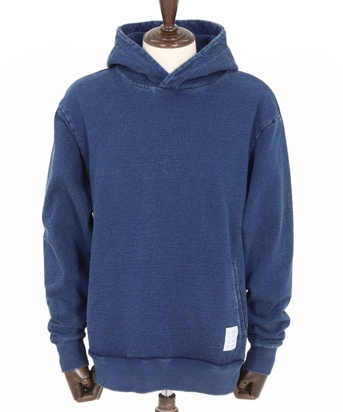 wjk reluxe(ダブルジェーケーリラックス)の「mpa4020-knit denim parka パーカー(WR26S-01)(パーカー・メンズ・ワンウォッシュ/インディゴブルー/ライトインディゴブルー・L/M/S)」の17枚目の写真