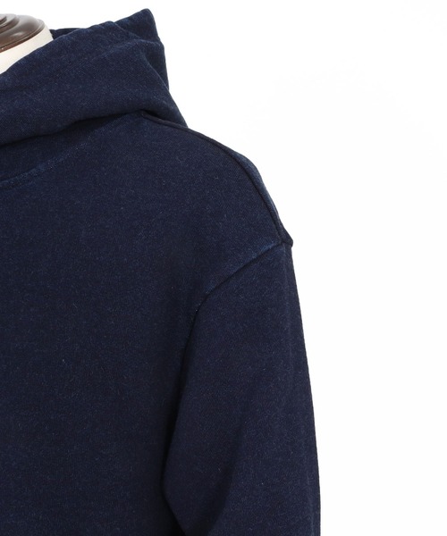 wjk reluxe(ダブルジェーケーリラックス)の「mpa4020-knit denim parka パーカー(WR26S-01)(パーカー・メンズ・ワンウォッシュ/インディゴブルー/ライトインディゴブルー・L/M/S)」の21枚目の写真