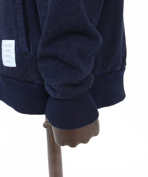 wjk reluxe(ダブルジェーケーリラックス)の「mpa4020-knit denim parka パーカー(WR26S-01)(パーカー・メンズ・ワンウォッシュ/インディゴブルー/ライトインディゴブルー・L/M/S)」の22枚目の写真