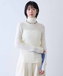 ＭＥＤＥ１９Ｆ　触り心地のよい綿のタートルニット