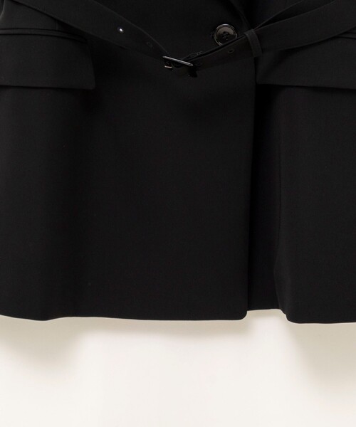 NOLLEY’S（ノーリーズ）の「《セットアップ対応》ウォッシャブルダブルクロスジレ（ベスト・レディース・ブラック/ネイビー・38）」の18枚目の写真