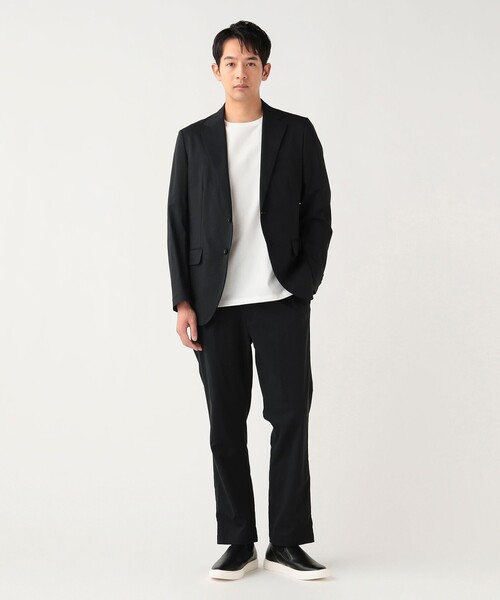 BEAMS HEART(ビームスハート)の「【5/21値下げ】ナイロン ストレッチ テーパード パンツ 26SS(セットアップ対応)(スラックス・メンズ・ブラック/チャコールグレー・X-LARGE/LARGE/SMALL/MEDIUM)」の6枚目の写真