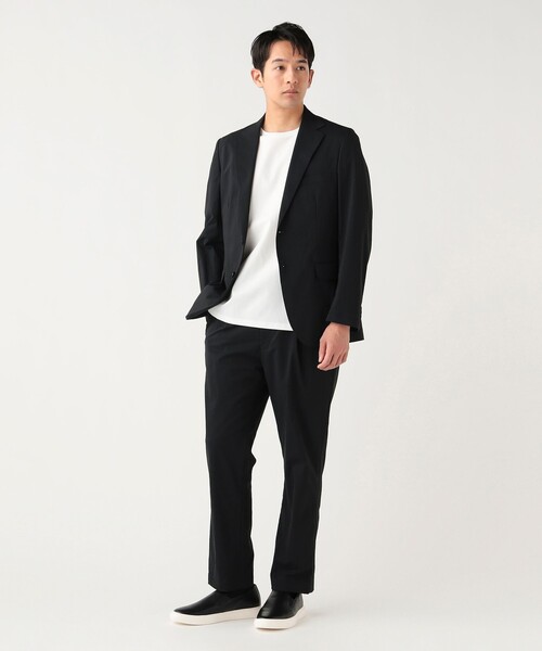 BEAMS HEART(ビームスハート)の「【5/21値下げ】ナイロン ストレッチ テーパード パンツ 26SS(セットアップ対応)(スラックス・メンズ・ブラック/チャコールグレー・X-LARGE/LARGE/SMALL/MEDIUM)」の7枚目の写真