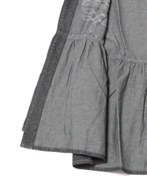 チチカカ（チチカカ）の「ライトオンスデザインステッチベスト（ベスト・レディース・ライトブルー/ブラック・FREE）」の15枚目の写真