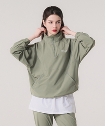 AFRESH（アフレッシュ）の「エアーストレッチアノラックジャケット_カーキウィンドブレーカー（マウンテンパーカー）」