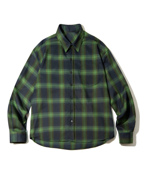 UNLC(ユーエヌエルシー)の「オーバーサイズチェックシャツ(ダークオレンジ)(シャツ/ブラウス・メンズ・その他・MEDIUM/LARGE)」の4枚目の写真