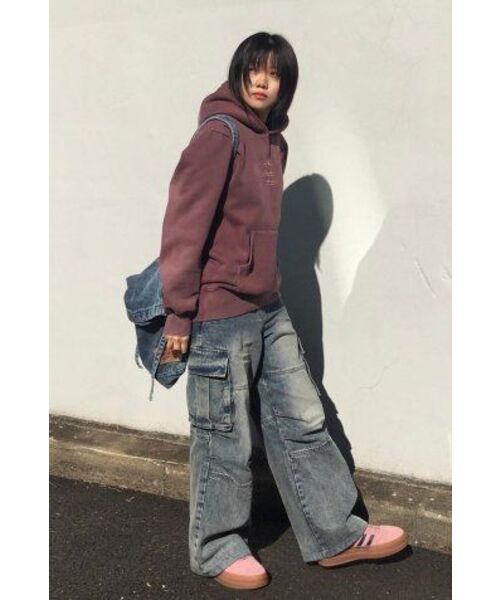 eastserviceshop(イーストサービスショップ)の「Denim Dyed Cross Bag - Indigo(メッセンジャーバッグ・レディース・その他・FREE)」の14枚目の写真