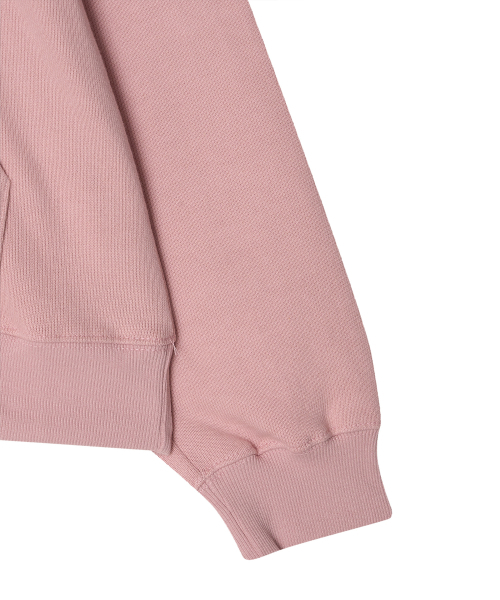 MENASOO(ミナス)の「Menasoo Stripe Logo Hoodie_Pink(パーカー・レディース・PINK・F)」の4枚目の写真