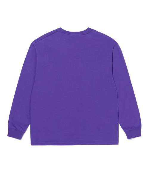 BROWNBREATH（ブラウンブレス）の「WARP LONGSLEEVE - PURPLE（Tシャツ/カットソー・レディース・その他・L/M/S/XL）」の2枚目の写真
