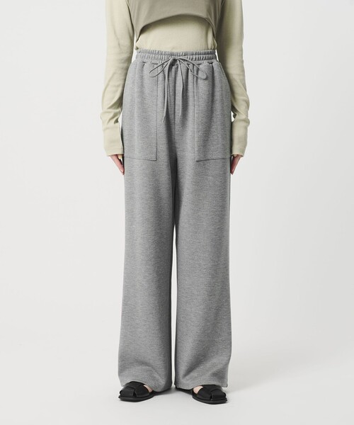 BEAUTY&YOUTH UNITED ARROWS（ビューティーアンドユースユナイテッドアローズ）の「【WEB限定】エアリーポンチ イージーパンツ（その他パンツ・レディース・ブラック/グレー・S/M）」の20枚目の写真