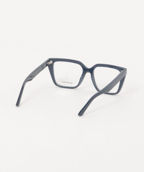 BALENCIAGA(バレンシアガ)の「【BALENCIAGA/バレンシアガ】スクエア メガネ BB0130O 010(メガネ・レディース・ブルー・FREE)」の3枚目の写真