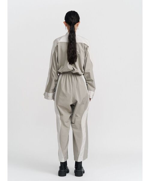 UN3D.（アンスリード）の「SIDE WAVE LINE AIO / サイドウェーブラインオールインワン（つなぎ/オールインワン・レディース・ブラック/ベージュ・38/36）」の14枚目の写真