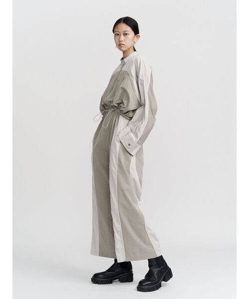 UN3D.（アンスリード）の「SIDE WAVE LINE AIO / サイドウェーブラインオールインワン（つなぎ/オールインワン・レディース・ブラック/ベージュ・38/36）」の15枚目の写真