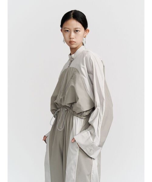 UN3D.（アンスリード）の「SIDE WAVE LINE AIO / サイドウェーブラインオールインワン（つなぎ/オールインワン・レディース・ブラック/ベージュ・38/36）」の17枚目の写真