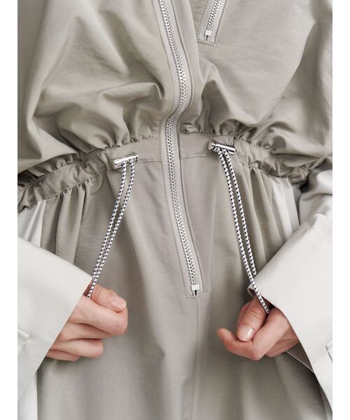 UN3D.（アンスリード）の「SIDE WAVE LINE AIO / サイドウェーブラインオールインワン（つなぎ/オールインワン・レディース・ブラック/ベージュ・38/36）」の22枚目の写真