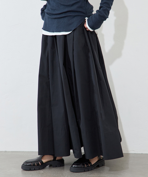 JOURNAL STANDARD（ジャーナルスタンダード）の「メモリータフタボリュームスカート（スカート・レディース・ブラック/ホワイト・FREE）」の6枚目の写真