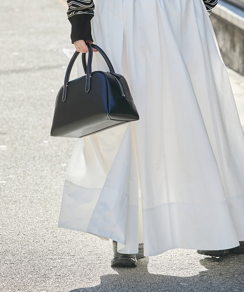 JOURNAL STANDARD（ジャーナルスタンダード）の「メモリータフタボリュームスカート（スカート・レディース・ブラック/ホワイト・FREE）」の12枚目の写真