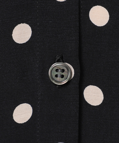 journal standard L'essage（ジャーナルスタンダードレサージュ）の「《追加》IPEKERドット&フラワー/シアーボウタイブラウス（シャツ/ブラウス・レディース・アイボリー/ホワイト×ホワイト/ベージュ/ブラックミックス・FREE）」の20枚目の写真