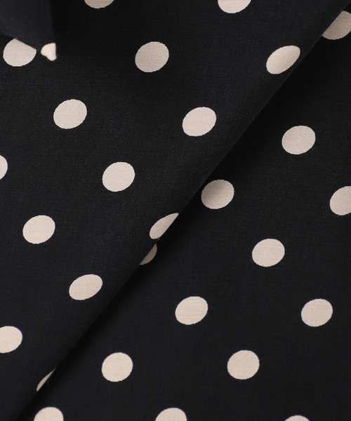 journal standard L'essage（ジャーナルスタンダードレサージュ）の「《追加》IPEKERドット&フラワー/シアーボウタイブラウス（シャツ/ブラウス・レディース・アイボリー/ホワイト×ホワイト/ベージュ/ブラックミックス・FREE）」の21枚目の写真