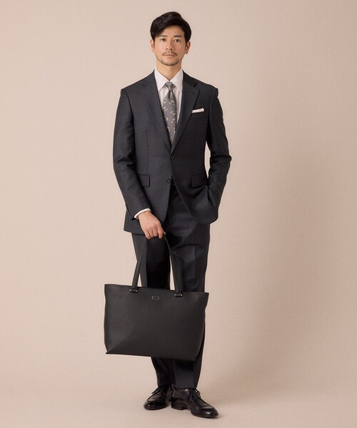 TAKEO KIKUCHI(タケオキクチ)の「マイクロファイバー トートバッグ(トートバッグ・メンズ・ブラック/ネイビー・00)」の21枚目の写真
