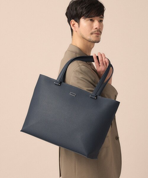 TAKEO KIKUCHI(タケオキクチ)の「マイクロファイバー トートバッグ(トートバッグ・メンズ・ブラック/ネイビー・00)」の22枚目の写真