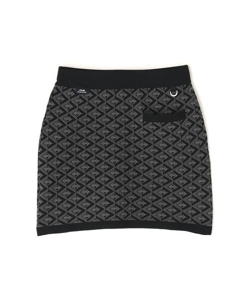 PING(ピン)の「【PING APPAREL】AZモノグラムジャカードニットスカート <PERFORMANCE> (LADIES)(スカート・レディース・ブラック/ブルー系その他/ホワイト・LL/XS/S/M/L)」の8枚目の写真