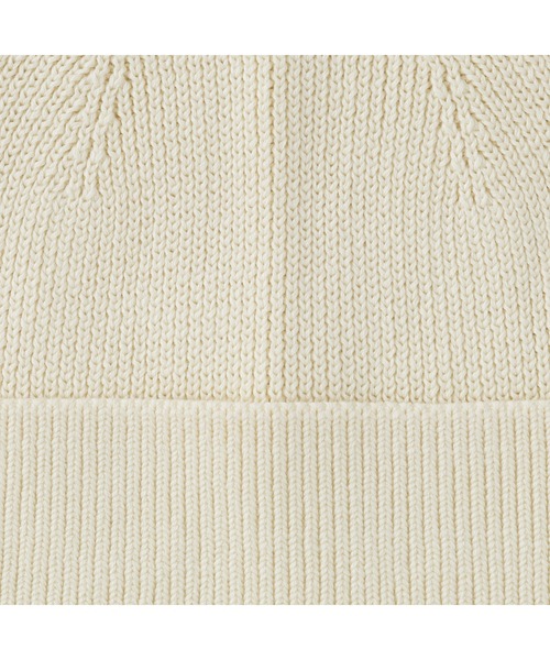 無印良品(ムジルシリョウヒン)の「UVカットコットンシルクワッチ(ニットキャップ/ビーニー・レディース・グレー/ブラック/アイボリー・55-59cm)」の5枚目の写真