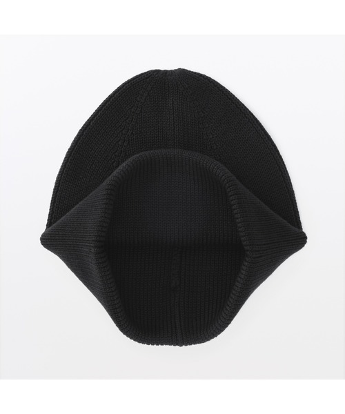 無印良品(ムジルシリョウヒン)の「UVカットコットンシルクワッチ(ニットキャップ/ビーニー・レディース・グレー/ブラック/アイボリー・55-59cm)」の4枚目の写真