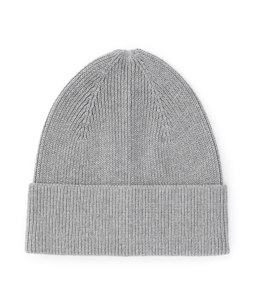 無印良品(ムジルシリョウヒン)の「UVカットコットンシルクワッチ(ニットキャップ/ビーニー・レディース・グレー/ブラック/アイボリー・55-59cm)」の8枚目の写真