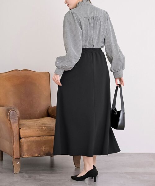 rps（アールピーエス）の「カットジョーゼットフレアースカート（スカート・レディース・ブラック/ブルー/ボルドー・フリー）」の18枚目の写真