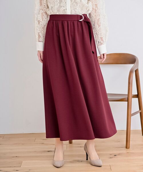 rps（アールピーエス）の「カットジョーゼットフレアースカート（スカート・レディース・ブラック/ブルー/ボルドー・フリー）」の10枚目の写真