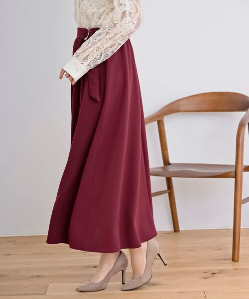 rps（アールピーエス）の「カットジョーゼットフレアースカート（スカート・レディース・ブラック/ブルー/ボルドー・フリー）」の11枚目の写真